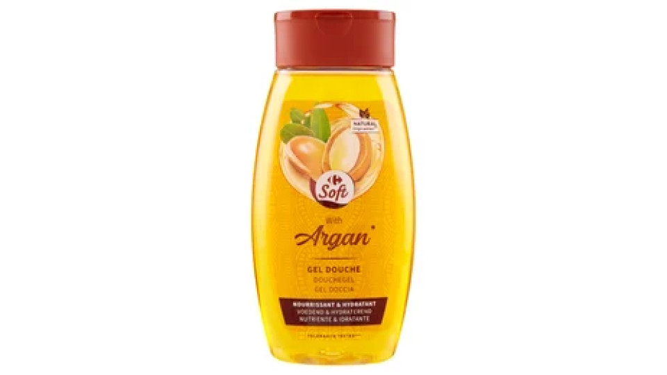 Carrefour Soft with Argan* Gel Douche 250 ml