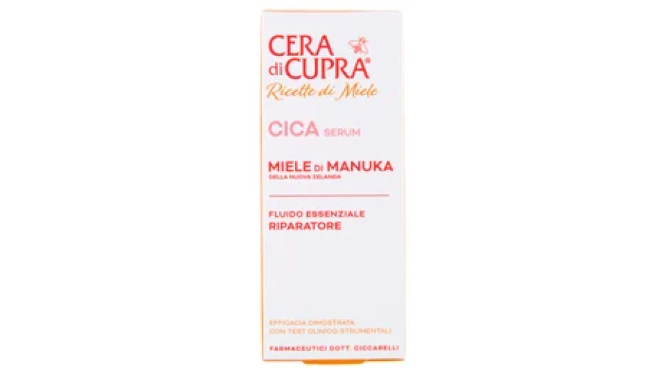 Cera di Cupra Ricette di Miele Cica Serum Fluido Essenziale Riparatore 30 ml