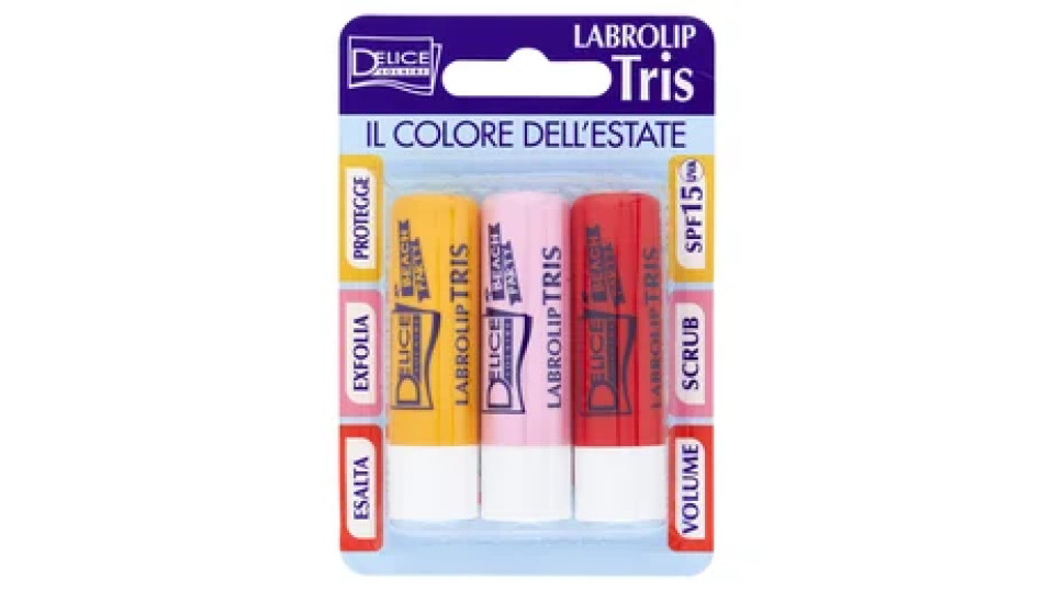Delice Solaire Labrolip Tris 3 x 5,5 ml
