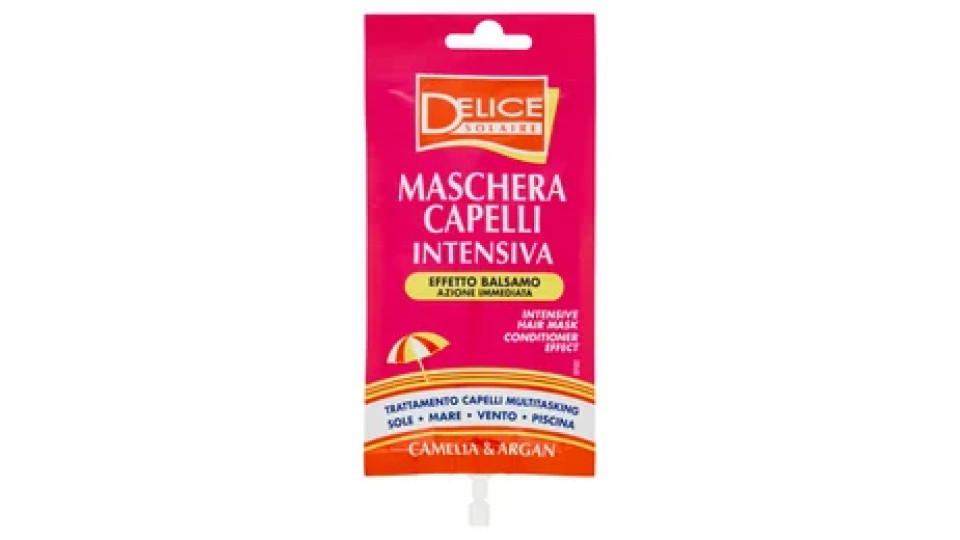 Delice Solaire Maschera Capelli Intensiva Camelia & Argan 50 ml
