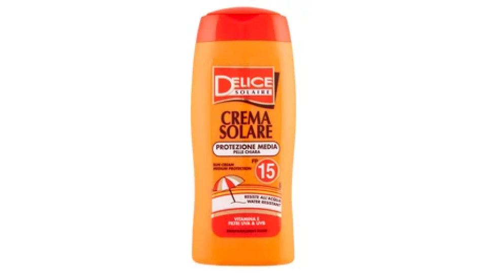 Delice Solaire Protezione Media Pelle Chara FP 15 250 ml
