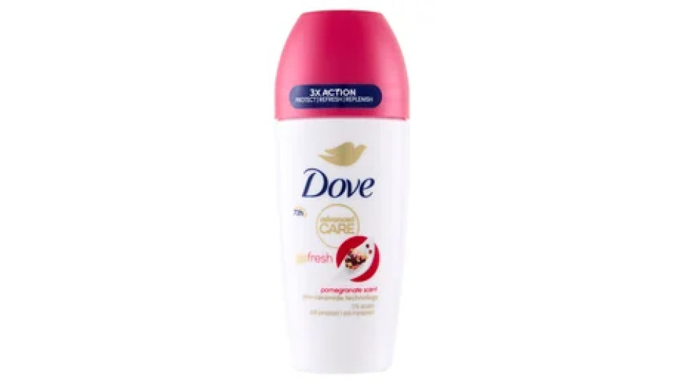 Dove advanced Care go fresh pomegranate scent anti-perspirant 50 ml
