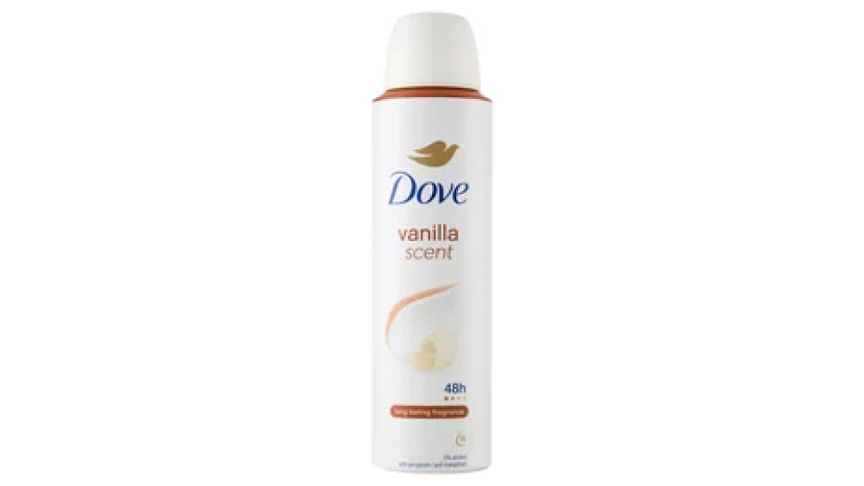 Dove vanilla scent anti-perspirant 150 ml