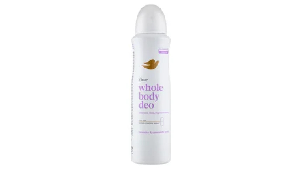 Dove Whole Body Deo Sensitive lavender & camomile scent 150 ml