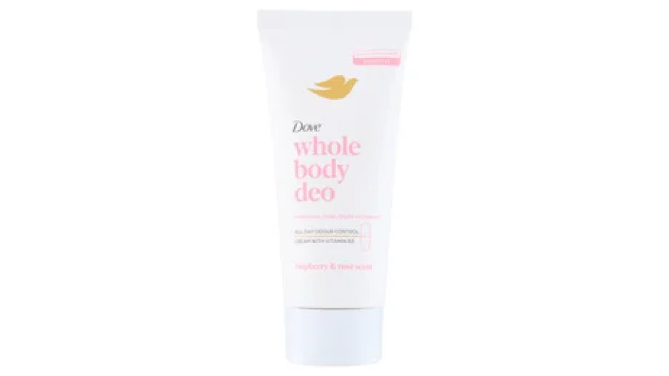 Dove whole body deo Sensitive raspberry & rose scent 75 ml