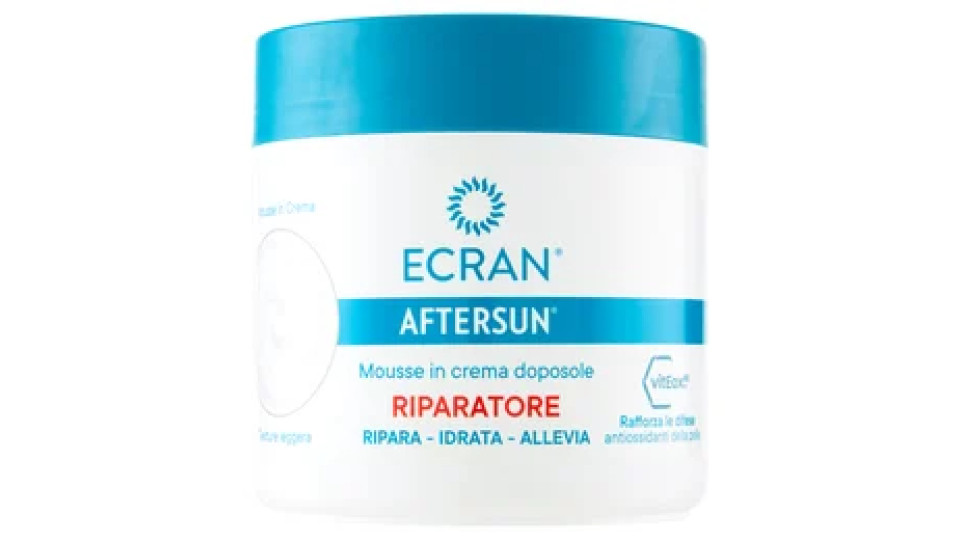 Ecran Aftersun Mousse in crema doposole Riparatore 350 ml