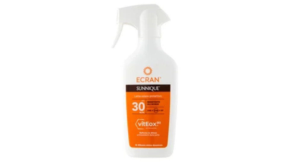 Ecran Sunnique Latte solare protettivo SPF 30 Alta 270 ml
