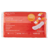Egosan Light Extra Assorbenti per Lievi Perdite Urinarie Donna 10 pz