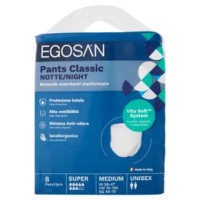 Egosan Pants Classic Notte Medium Unisex 8 pz