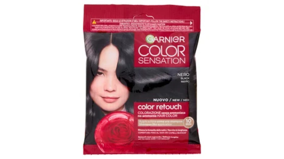 Garnier Color Sensation color retouch Colorazione senza ammoniaca Nero