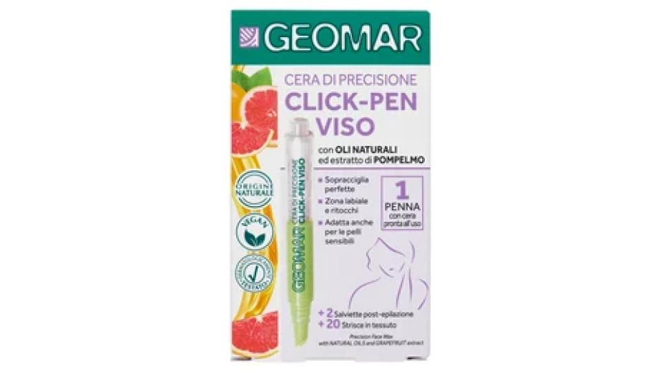 Geomar Cera di Precisione Click-Pen Viso 3,6 mL