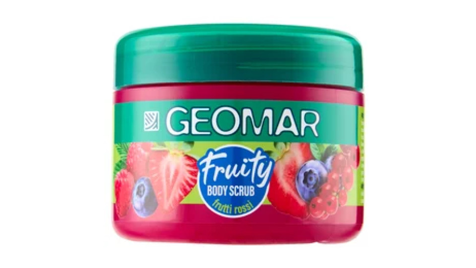 Geomar Fruity Body Scrub frutti rossi 300 g