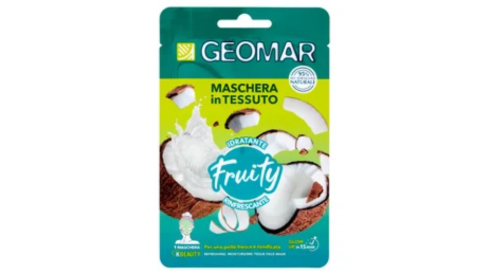 Geomar Maschera in Tessuto Idratante Rinfrescante 22 mL