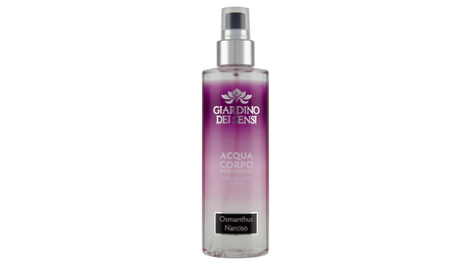 Giardino dei Sensi Acqua Corpo Profumata Osmanthus Narciso 200 ml