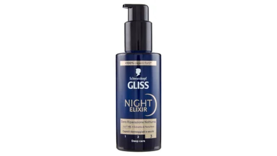 Gliss Night Elixir Siero Riparazione Notturna 100 ml
