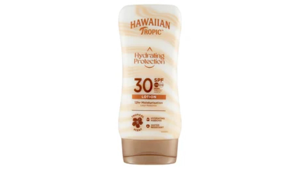 Hawaiian Tropic Hydrating Protection Lotion SPF 30 High 180 mL