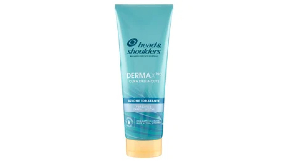 Head & Shoulders Balsamo per Cute e Capelli Azione Idratante Derma X Pro 220 ml