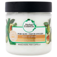 Herbal Essences Maschera Capelli Nutre ed Idrata con Puro Aloe + Olio di Avocado 250 ml