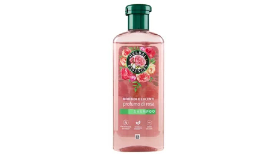 Herbal Essences Morbidi e Lucenti profumo di rosa Shampoo 250 ml