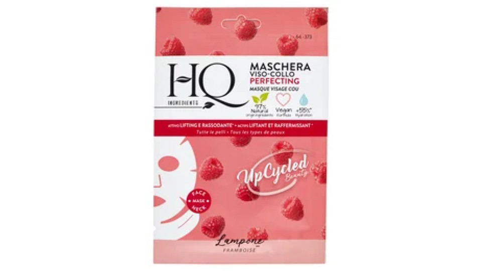 HQ Ingredients Maschera Viso-Collo Perfecting Lampone