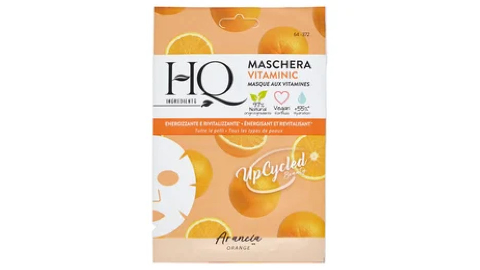 HQ Ingredients Maschera Vitaminic Arancia