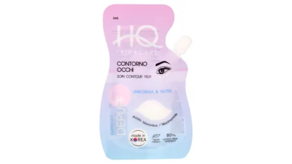 HQ Skin Care Contorno Occhi Everyday Depuff Acido Ialuronico / Niacinamide 15 ml