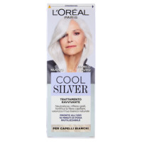 L'Oréal Paris Cool Silver Bianco Puro Trattamento Ravvivante, per Capelli Bianchi, 114 ml