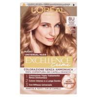 L'Oréal Paris Excellence Creme Universal Nude Colorazione Senza Ammoniaca 8U Biondo Chiaro Universal