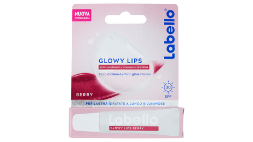 Labello Glowy Lips SPF 30 Berry 10 ml