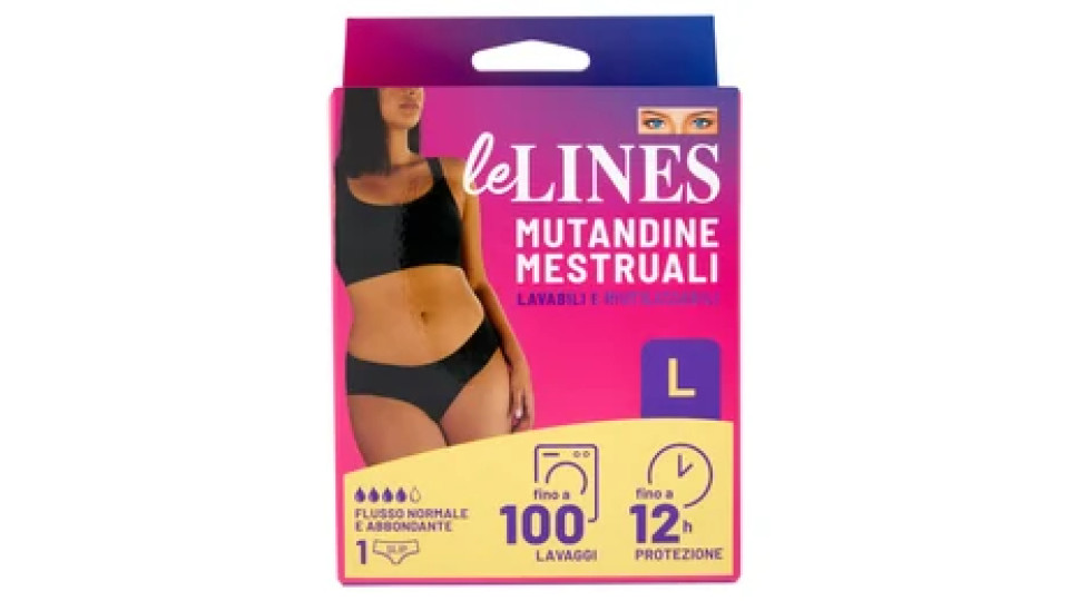 le Lines Mutandine Mestruali L 1 pz