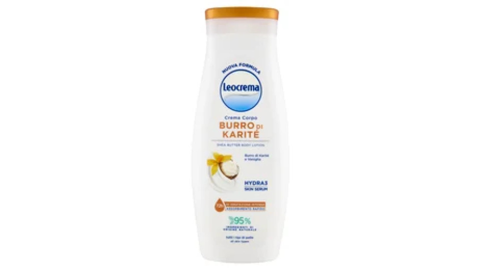 Leocrema Crema Corpo Burro di Karité 400 ml