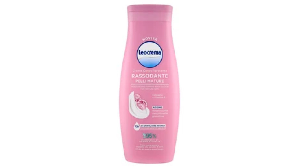 Leocrema Crema Corpo Idratante Rassodante Pelli Mature 400 ml