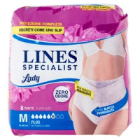 Lines Specialist Lady Pants Plus Tg.M 8 pz