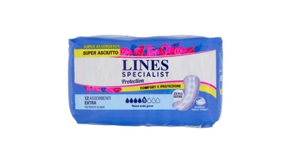 Lines Specialist Protection Assorbenti Extra 12 pz