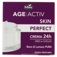 Matt Age Activ Skin Perfect Crema 24h Viso e Collo Bava di Lumaca Pura 50 ml