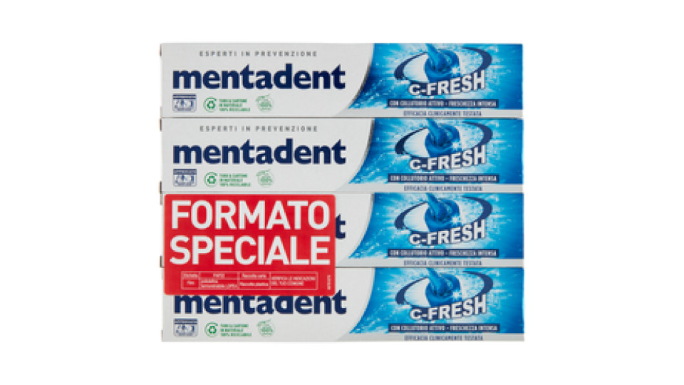 Mentadent C-Fresh 4 x 75 ml