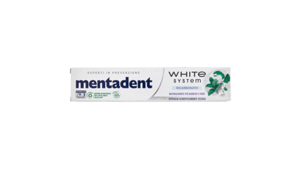 Mentadent White system Bicarbonato 75 ml