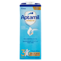 APTAMIL Nutribiotik 3 - Latte di Crescita Liquido, dal 12° mese compiuto al 24°, Fonte di Ferro, 1L