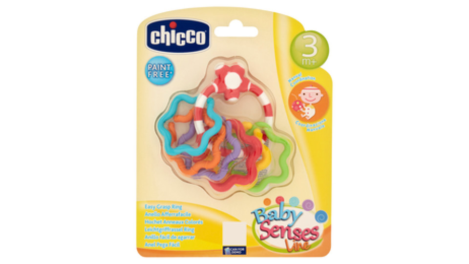 chicco Baby Senses Line Anello Afferrafacile 3m+