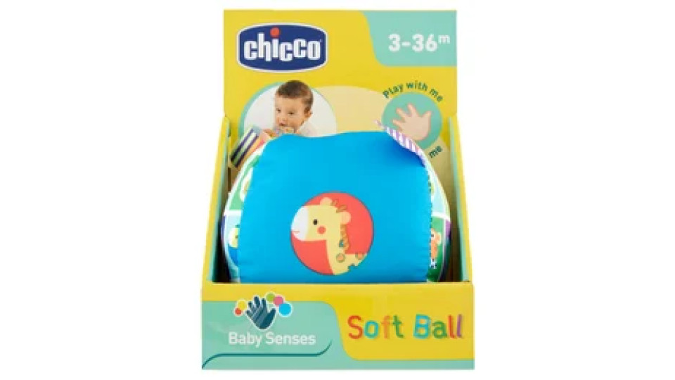 chicco Baby Senses Soft Ball 3-36m