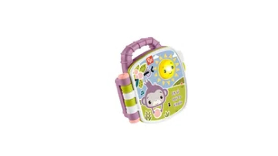 Fisher-Price Il Libro Delle Canzoncine Della Scimmietta Viola Per Neonati E Bambini Con Luci E Suoni, Versione Italiana