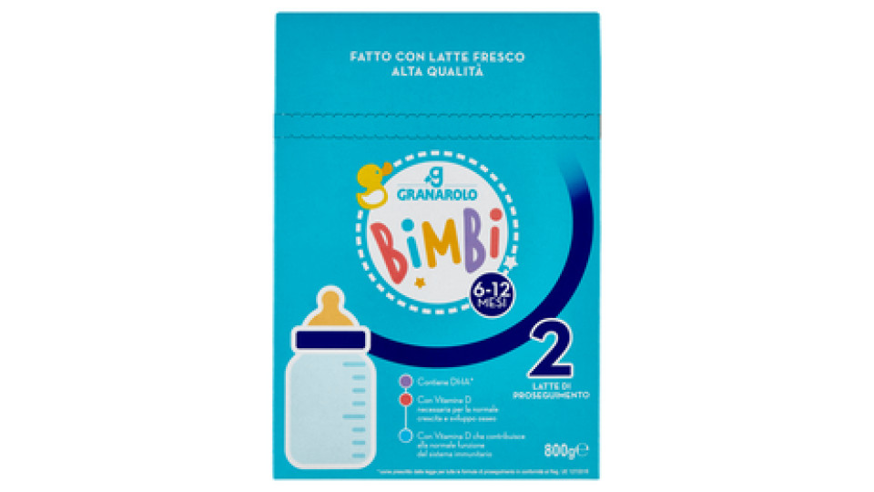 Granarolo Bimbi Latte di Proseguimento 2 2 x 400 g