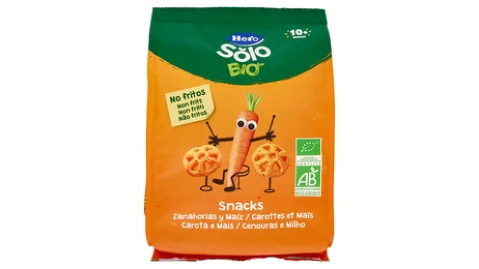 Hero Solo Bio Snacks Carota e Mais 40 g