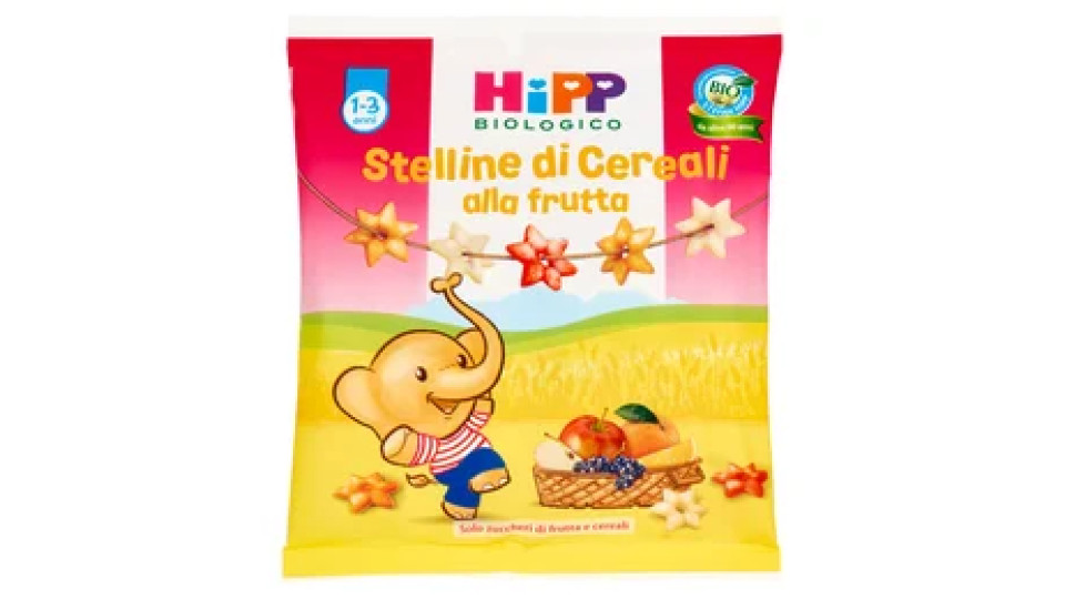 HiPP Biologico Stelline di Cereali alla frutta 30 g