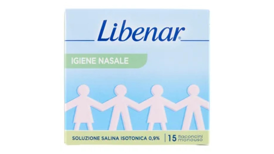 Libenar Igiene Nasale flaconcini monouso 15 x 5 ml