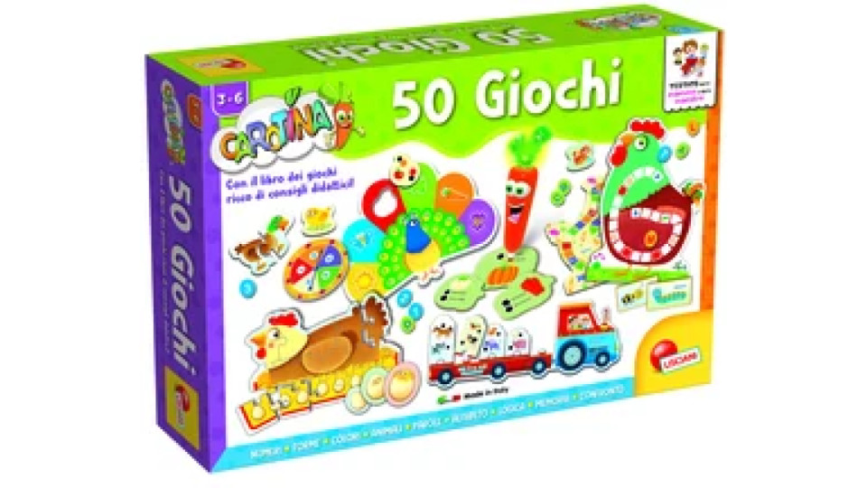 Lisciani Carotina Penna Parlante 50 Giochi Nuova Edizione