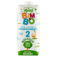 Mukki Bimbo Latte Liquido di Proseguimento 2 Biologico 500 ml
