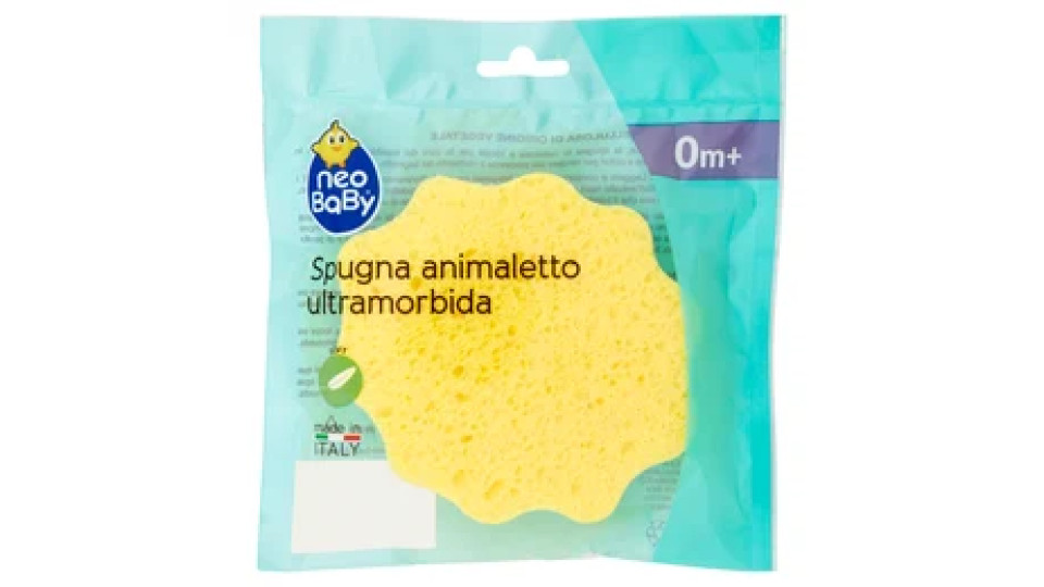 neo Baby Spugna animaletto ultramorbida 0m+