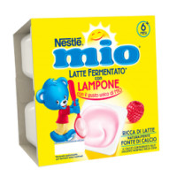 Nestle Mio Merenda Latte Fermentato – Lampone 4x100g