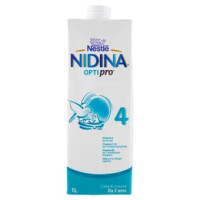 NESTLÉ NIDINA Optipro 4 Latte di crescita liquido per bambini da 2 anni Brick 1L